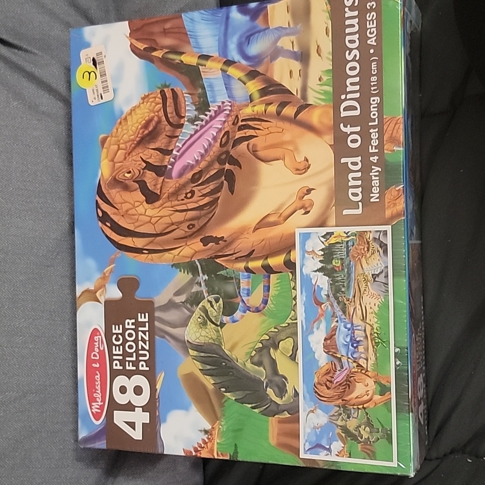 Dinosaur floor puzzle